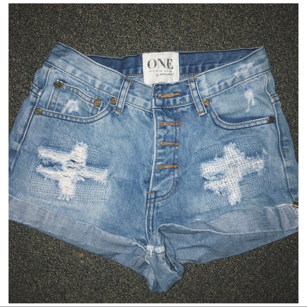 One teaspoon high waisted shorts
